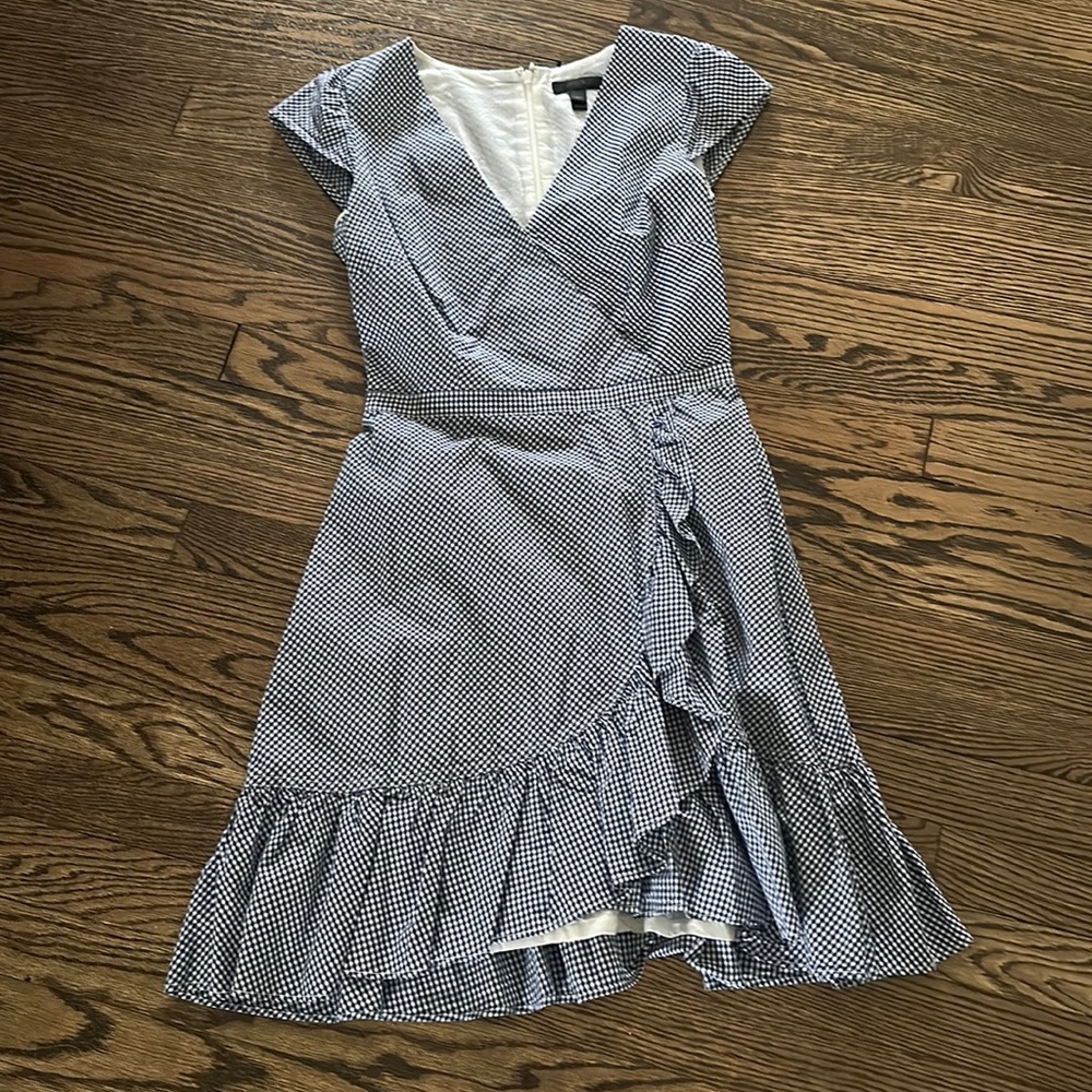 Cute gingham Jcrew dress